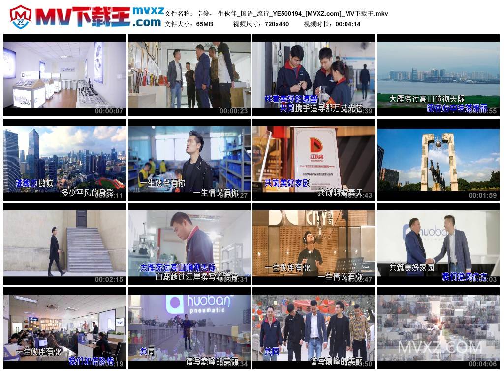 卓俊-一生伙伴_国语_流行_YE500194